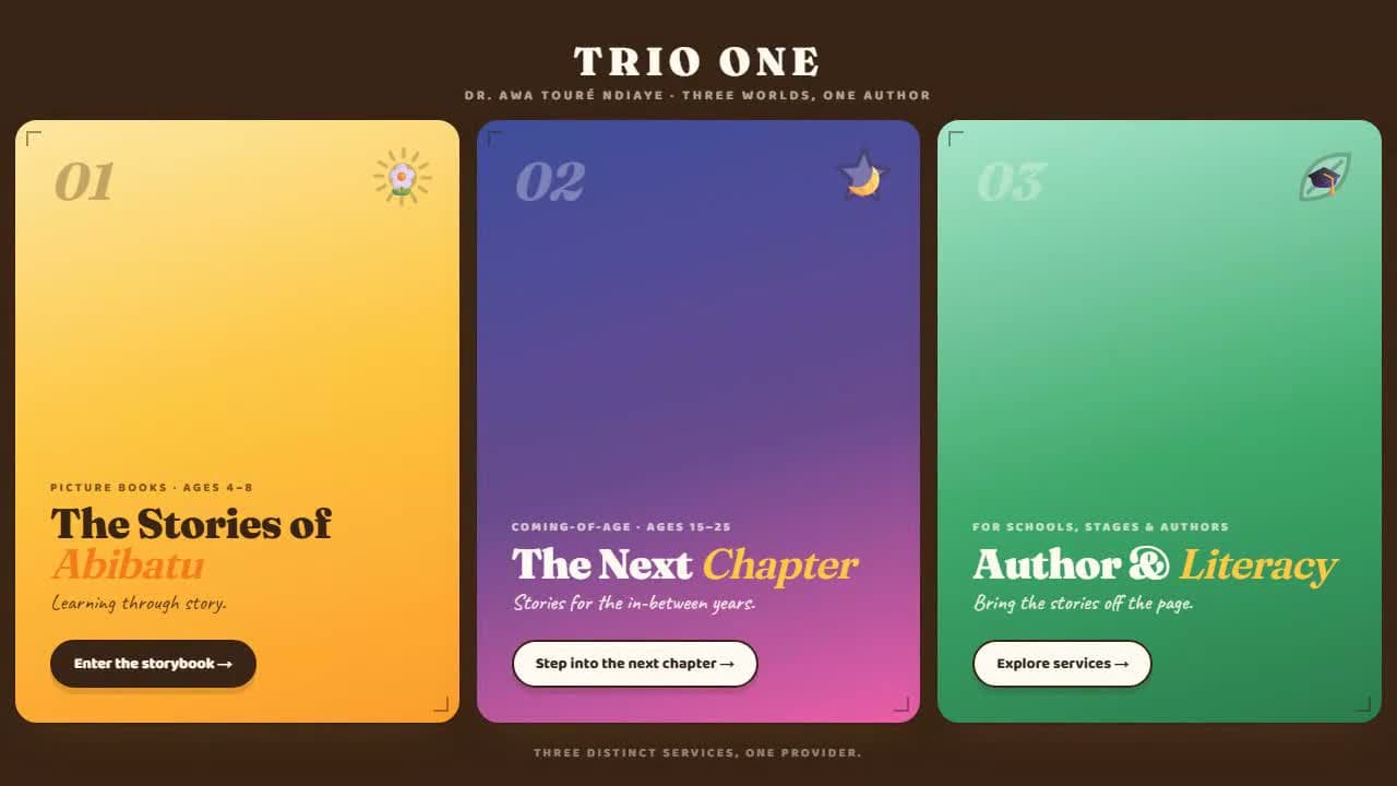 Author Platforms. — real build