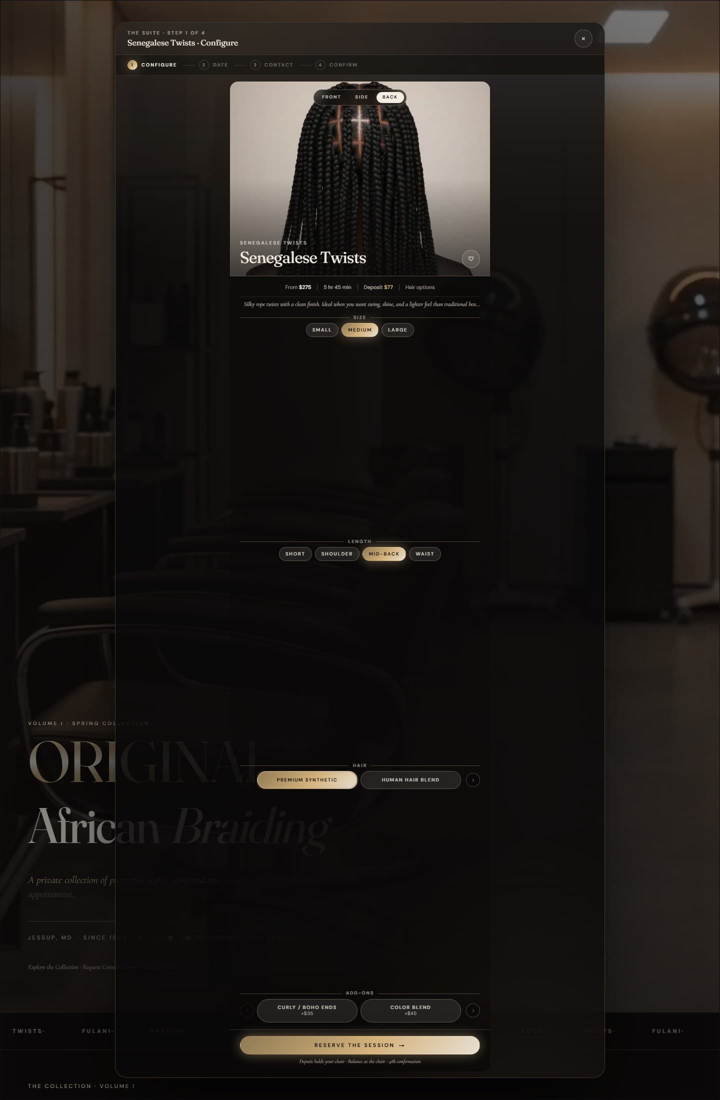 Original African Braiding.