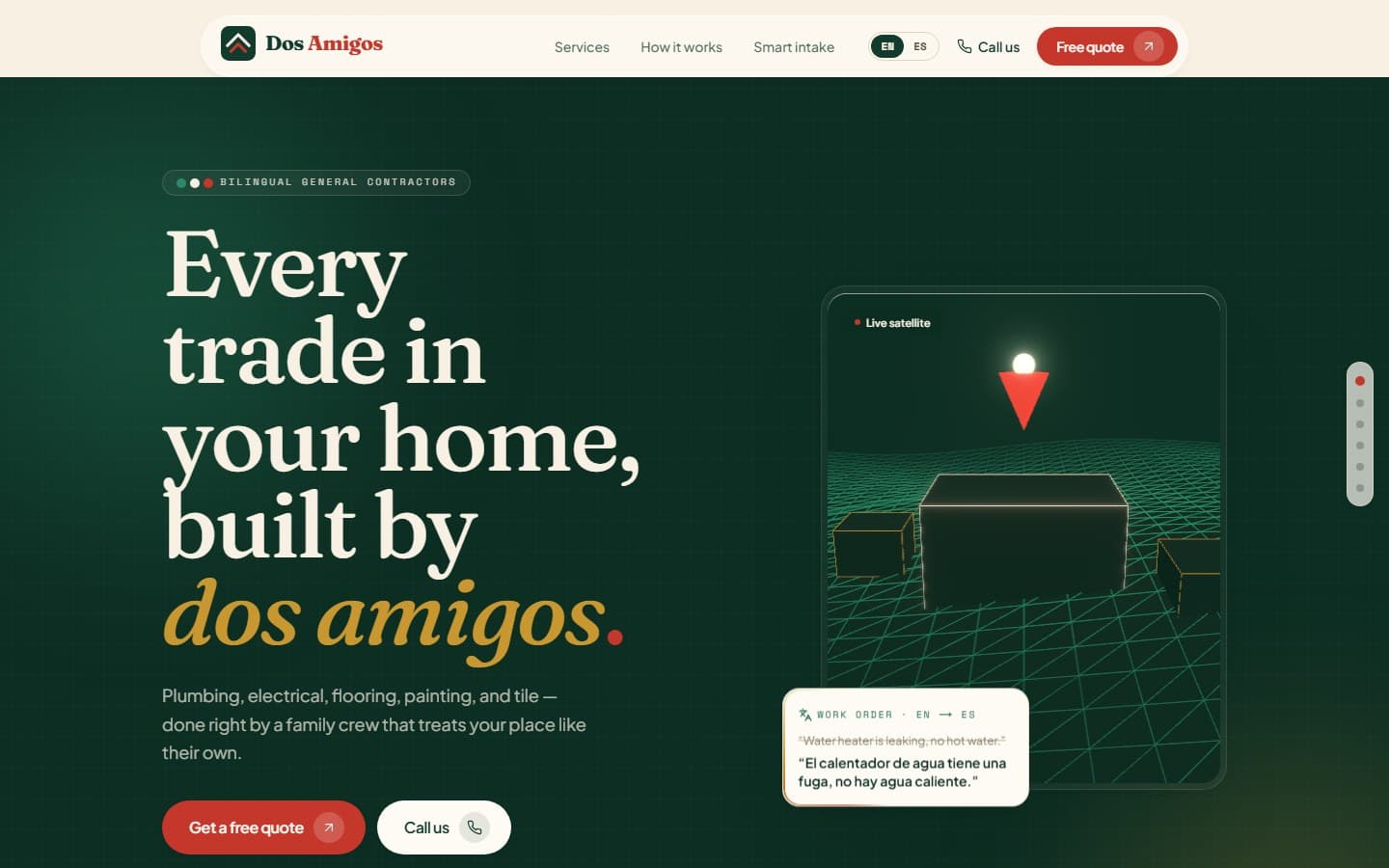 Dos Amigos. — real build