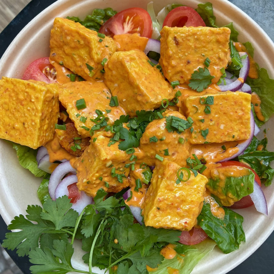 Butter Chicken Salad