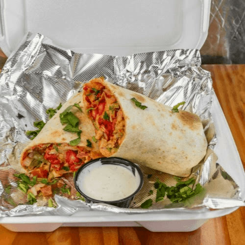 Butter Chicken Wrap