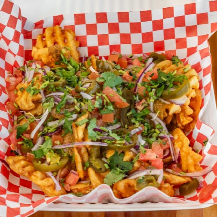 Curry Waffle Fries