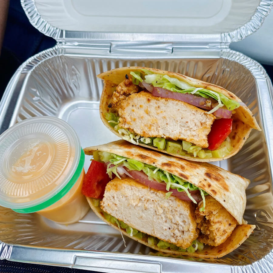 Mighty Curry Wrap